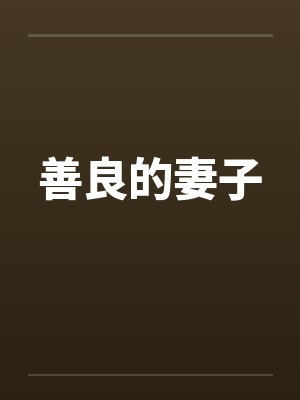 善良的妻子 善良的妻子