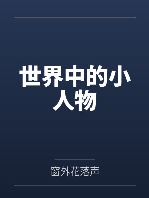 风川汪霸世界中的小人物